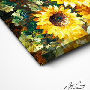 Art Mural Tournesols