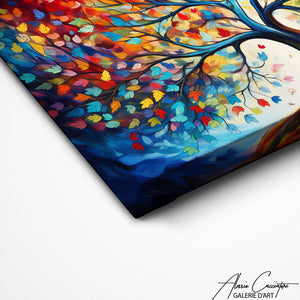 TABLEAU ARBRE DE VIE COLORÉ Alessio Cacciatore