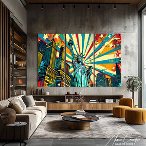 Tableau Triptyque paysage