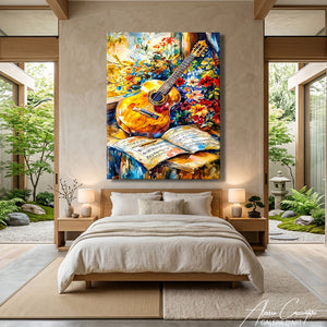Toile Guitare