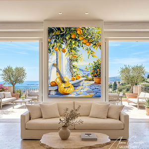 Peinture Guitare