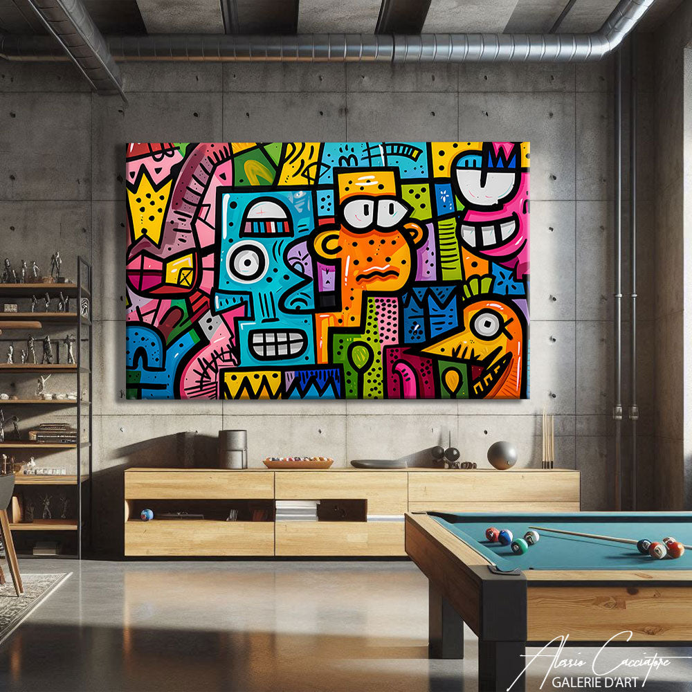 TABLEAU COLORÉ DESIGN Alessio Cacciatore