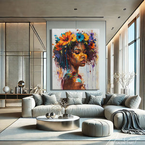 Tableau Toile Africaine