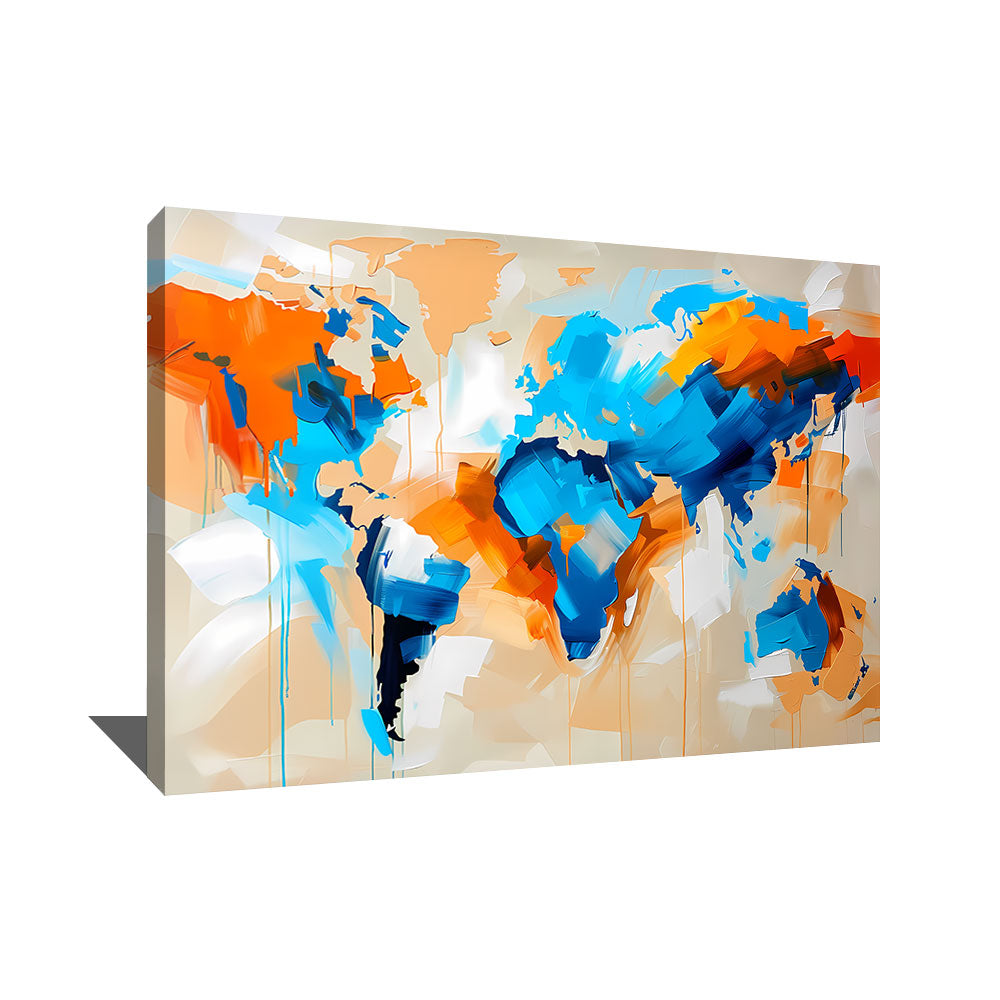 Tableau Carte du Monde