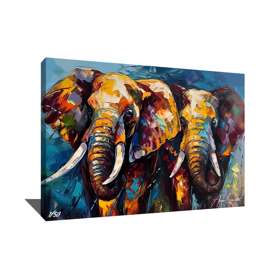 tableau éléphant