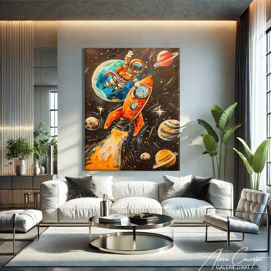 Tableau Salon Original
– mise en situation