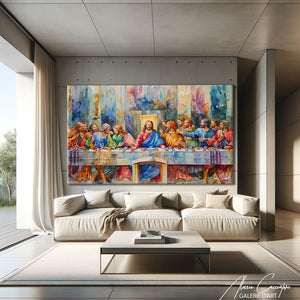 Tableau Jésus Apôtres