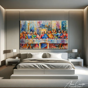 Tableau Jésus cène