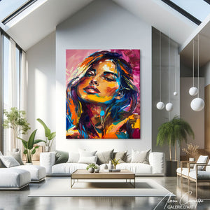 Tableau Moderne Femme