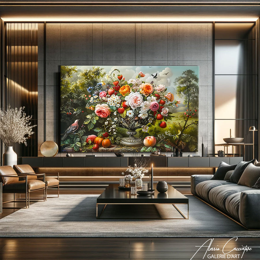 Peinture Baroque Nature
– mise en situation