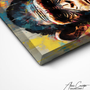 TABLEAU SINGE PORTRAIT Alessio Cacciatore
