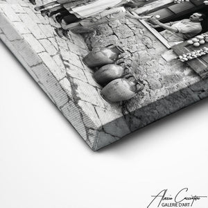 TABLEAU NOIR ET BLANC NOSTALGIQUE Alessio Cacciatore