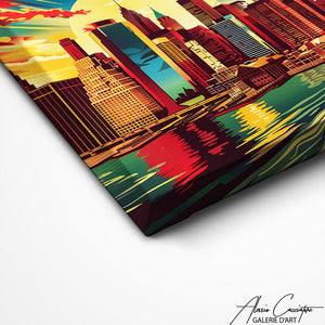 TABLEAU MANHATTAN NEW YORK Alessio Cacciatore