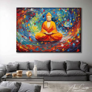 tableau bouddha zen