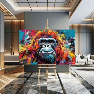 tableau street art singe