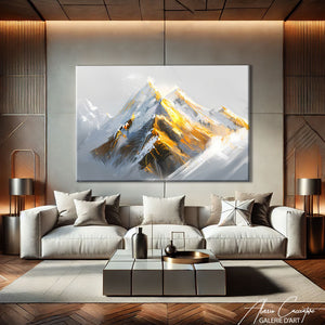 Tableau Style Montagne