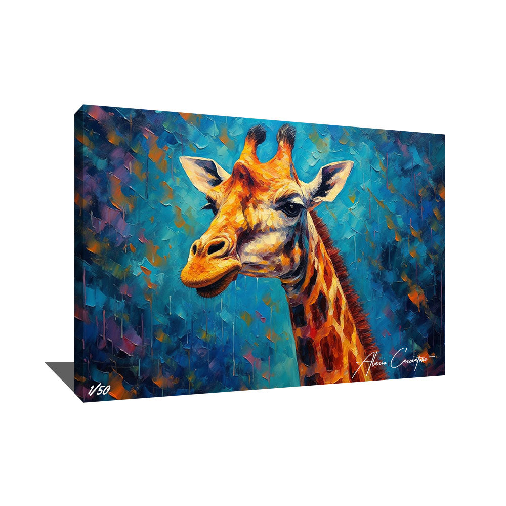 tableau girafe