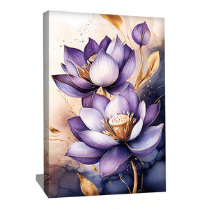 Tableau Avec Fleur de Lotus