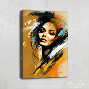 Tableau Moderne Femme
