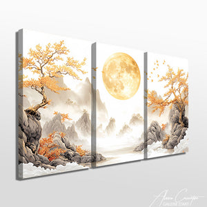 TABLEAU TRIPTYQUE BLANC Alessio Cacciatore