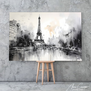 tableau paris abstrait