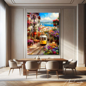 TABLEAU LISBONNE FLORAL