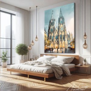 TABLEAU CATHÉDRALE COLOGNE AlessioCacciatore