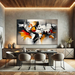 Tableau Mappemonde Couleur