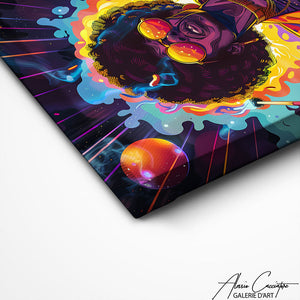 TABLEAU POP ART HENDRIX Alessio Cacciatore