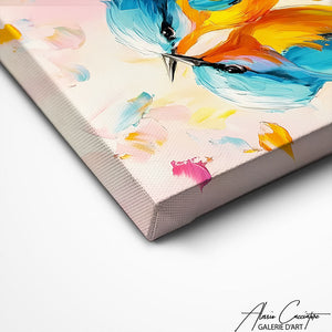 TABLEAU OISEAUX AMOUREUX Alessio Cacciatore
