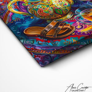 TABLEAU MURAL ORIENTALE Alessio Cacciatore