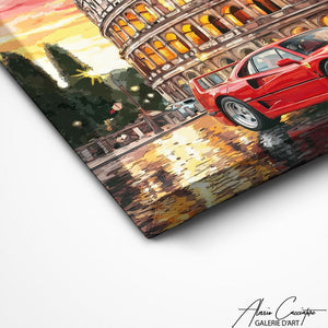 TABLEAU FERRARI F40 Alessio Cacciatore