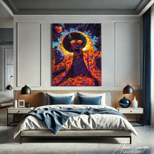 Peinture Graffiti sur Toile