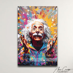 TABLEAU ALBERT EINSTEIN Alessio Cacciatore