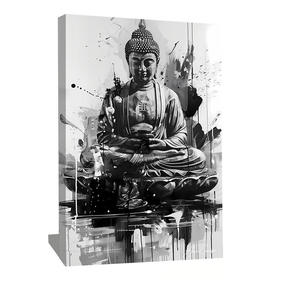 tableau bouddha