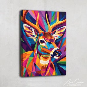 Tableau Cerf Moderne