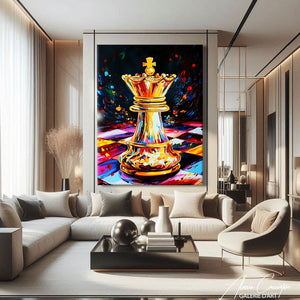 TABLEAU MURAL BUREAU ÉCHEC