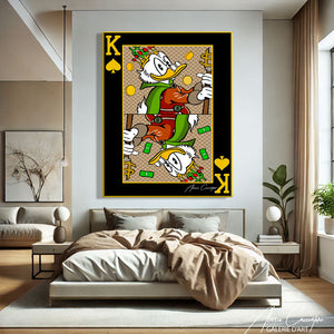 TABLEAU PICSOU GUCCI KING Alessio Cacciatore