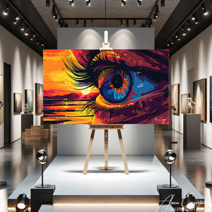 grand tableau coloré