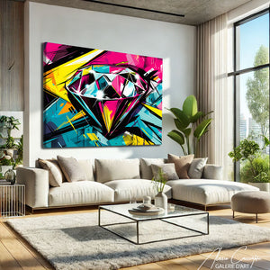 TABLEAU STREET ART MODERNE