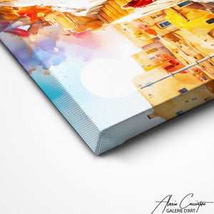 TABLEAU ABSTRAIT TUNISIE Alessio Cacciatore