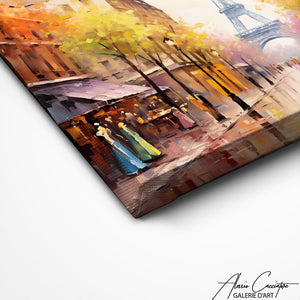 TABLEAU AQUARELLE PARIS Alessio Cacciatore
