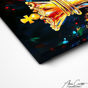 TABLEAU MURAL BUREAU ÉCHEC Alessio Cacciatore