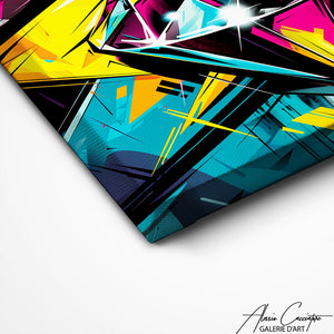 TABLEAU DIAMANT POP ART Alessio Cacciatore