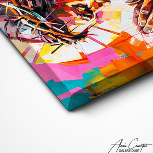 TABLEAU CARRÉ DE COULEUR Alessio Cacciatore