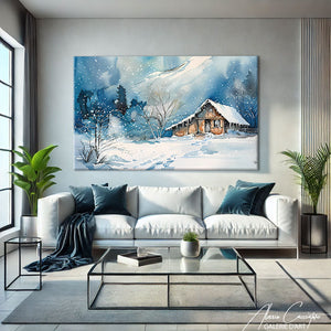 TABLEAU POUR CHALET MONTAGNE Alessio Cacciatore