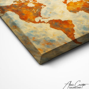 TABLEAU MAP MONDE Alessio Cacciatore