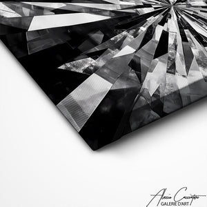 TABLEAU TRIPTYQUE NOIR ET BLANC Alessio Cacciatore