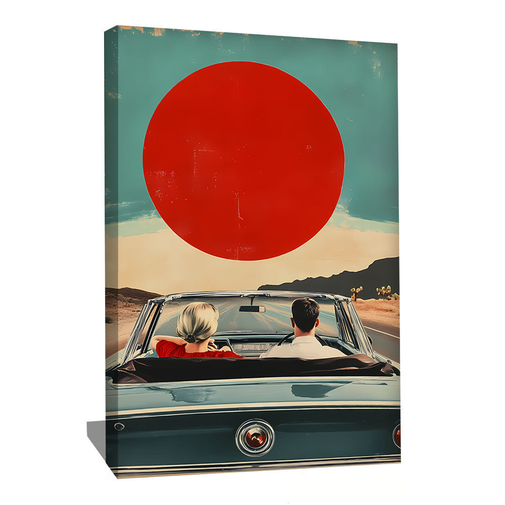 TABLEAU VOITURE STYLE VINTAGE