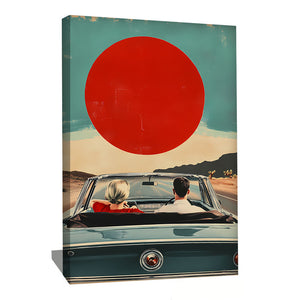 TABLEAU VOITURE STYLE VINTAGE